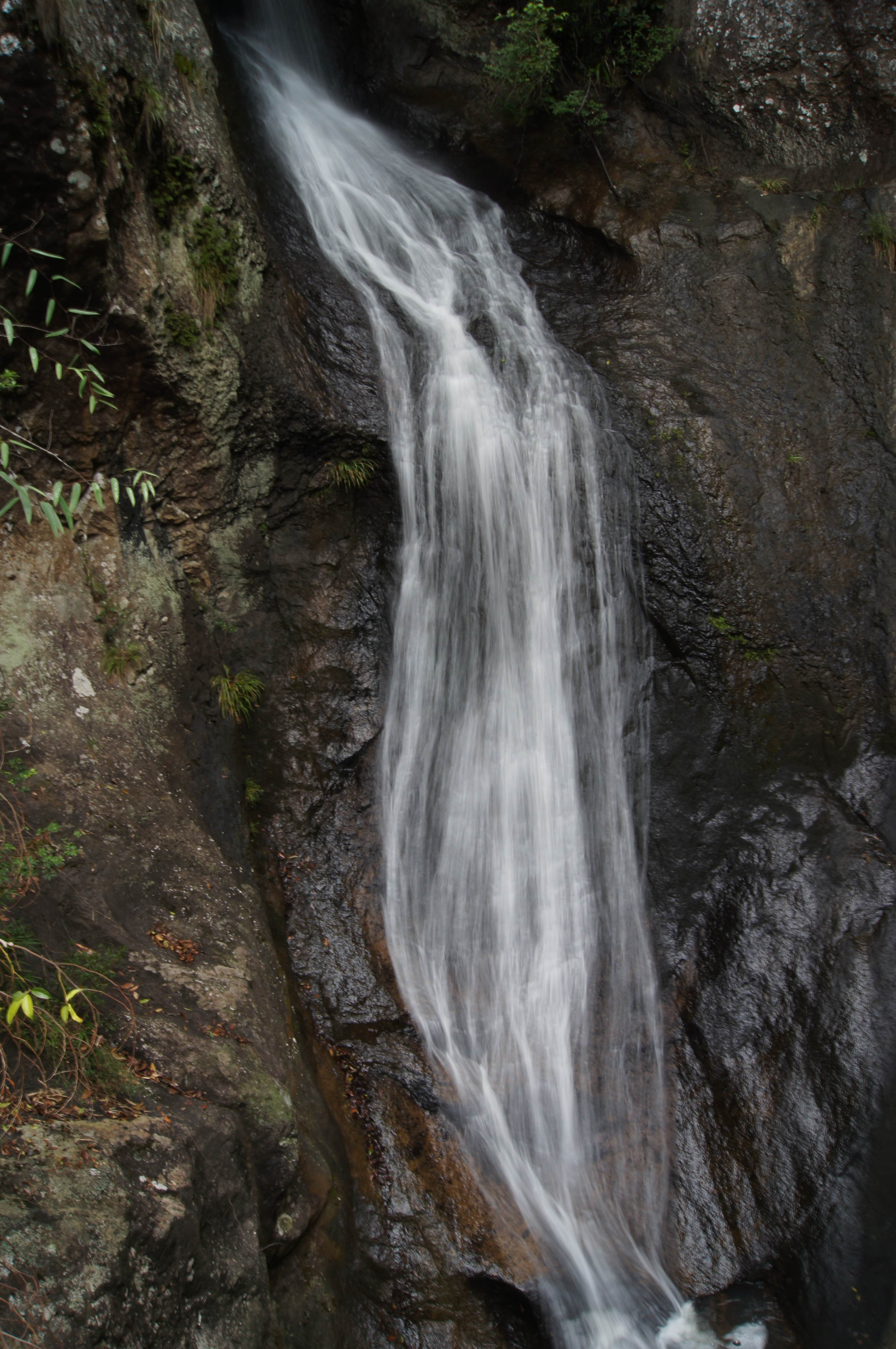 永泰百漈沟瀑布航拍,永泰百漈沟瀑布群