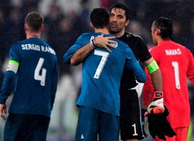 c罗评价布冯完整视频,c罗布冯谈c罗倒钩