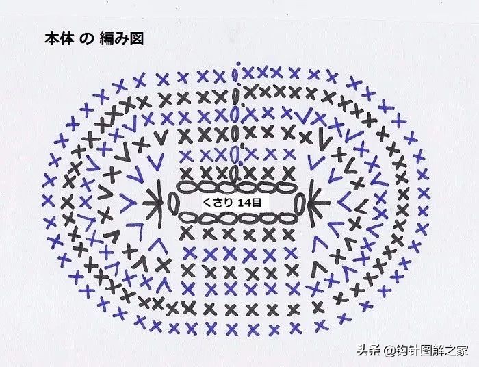 钩针蝴蝶结花样大全图解,钩针蝴蝶结教程全过程