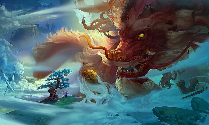 山海经中能当坐骑的异兽,山海经十大瑞兽应龙