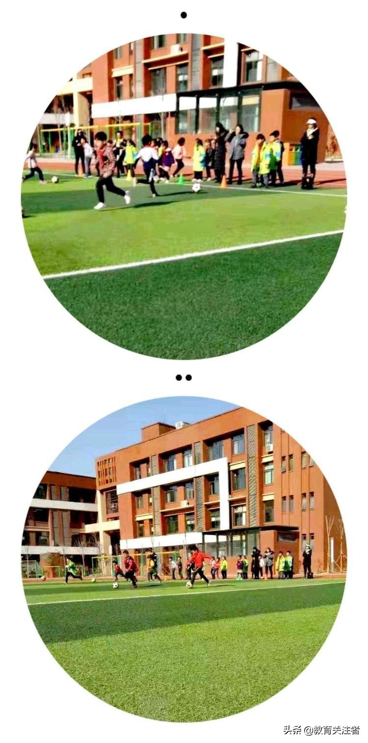 心与绿一起舞动-惠济区迎宾路小学“阳光体育节”之足球运球接力