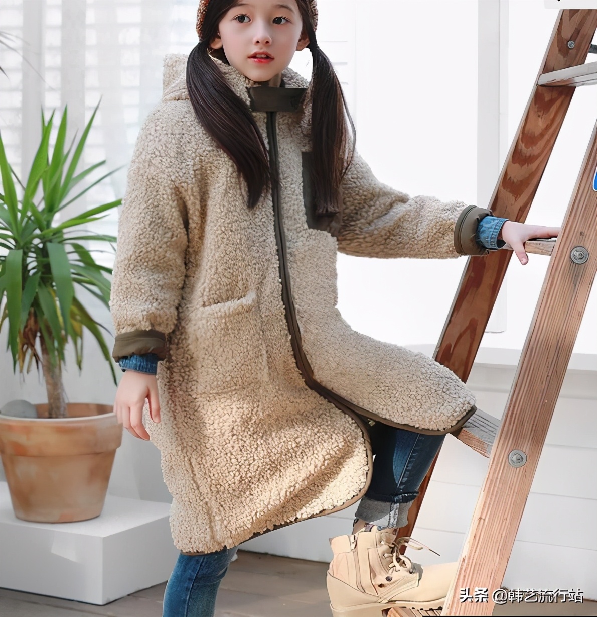 儿童韩版童装穿搭,童装流行款式女