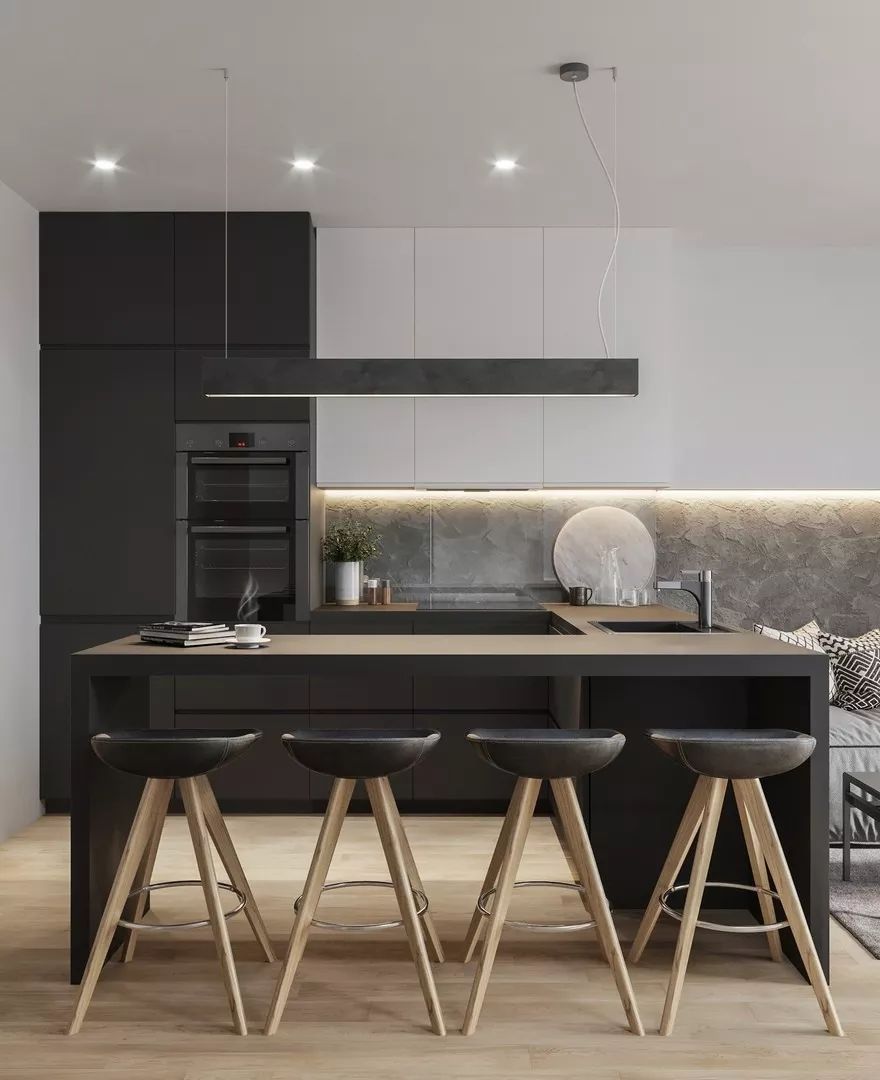 无把手橱柜好看吗,无把手橱柜柜门做法