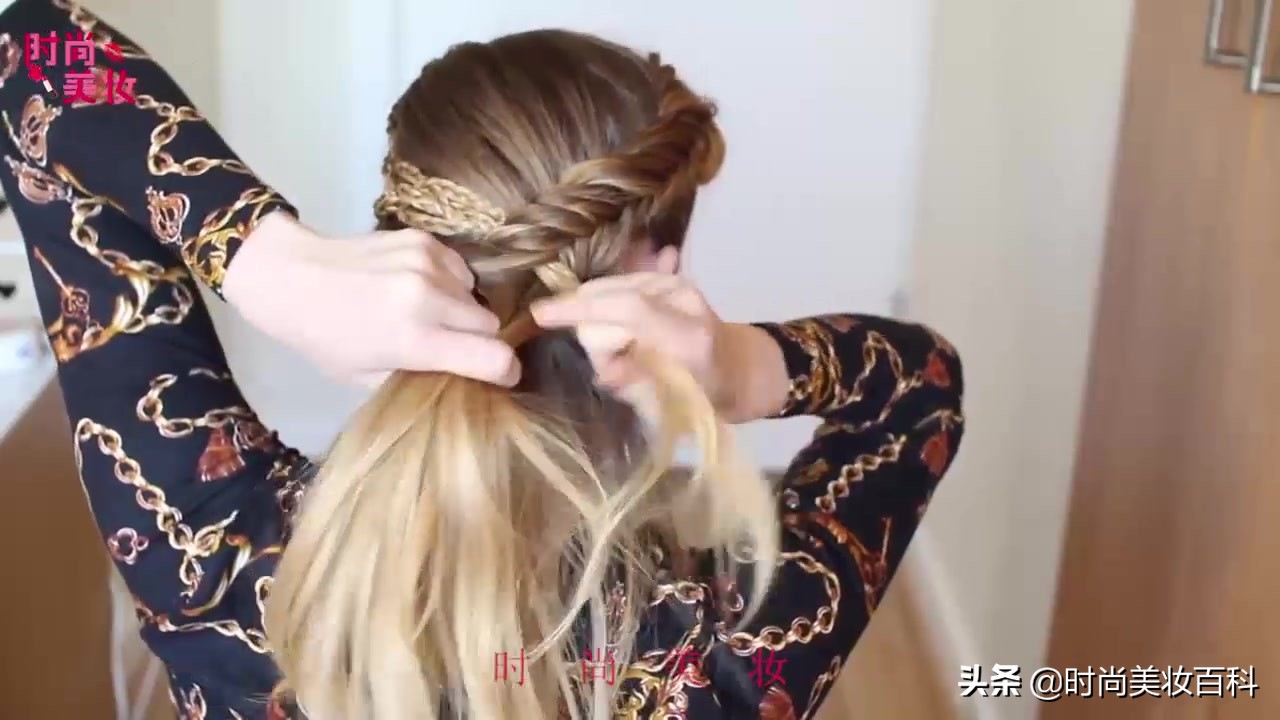 鱼尾辫发型图片大全,鱼尾辫发型diy教程