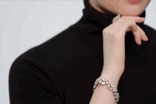 尚美巴黎刘亦菲代言,刘亦菲佩戴尚美巴黎珠宝