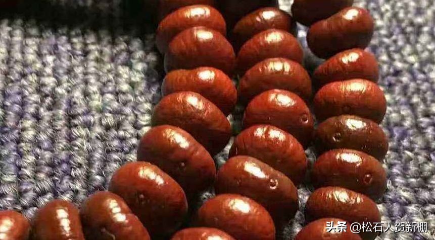 菩提各种盘玩方法,21颗菩提根手串上手效果