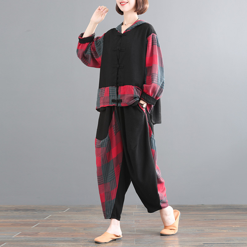 哈伦风穿搭春秋,哈伦裙子