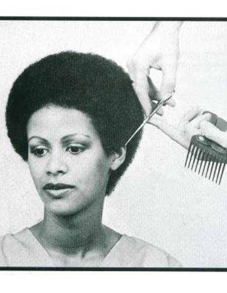 沙宣发型--非洲式