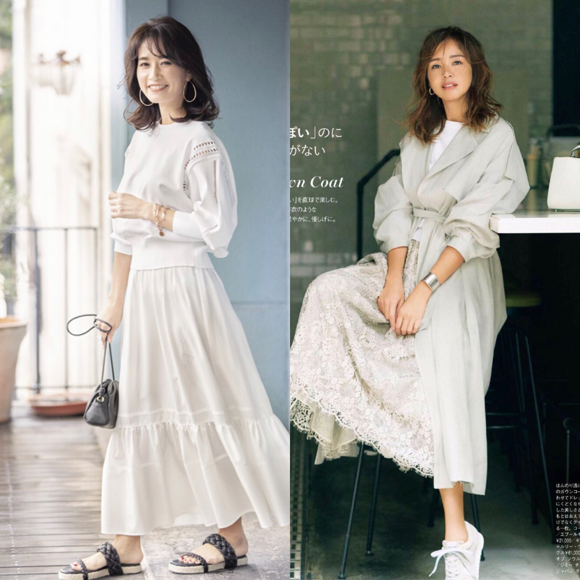 大红雪纺裙中长款高腰显瘦长裙,半身裙长裙垂坠感夏季显瘦雪纺