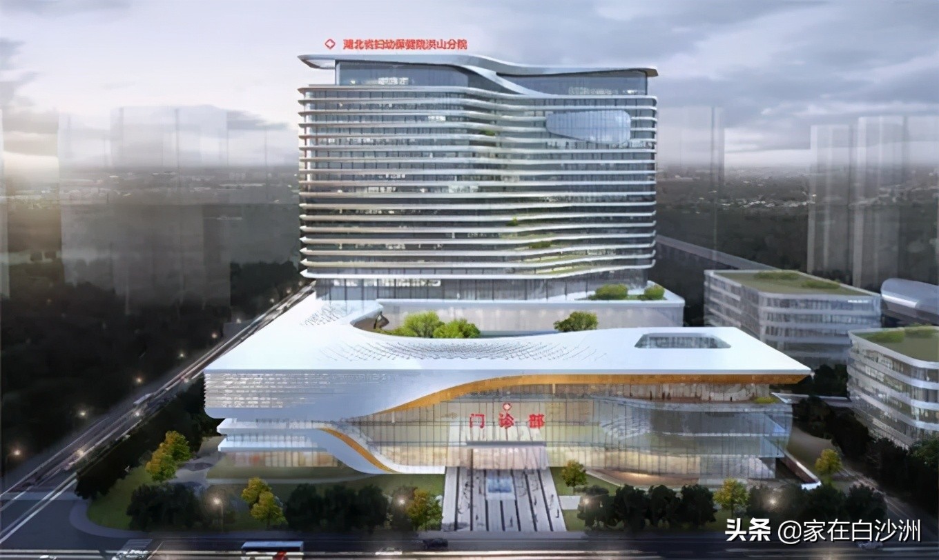 省妇幼洪山院区现状,省妇幼洪山院区航拍