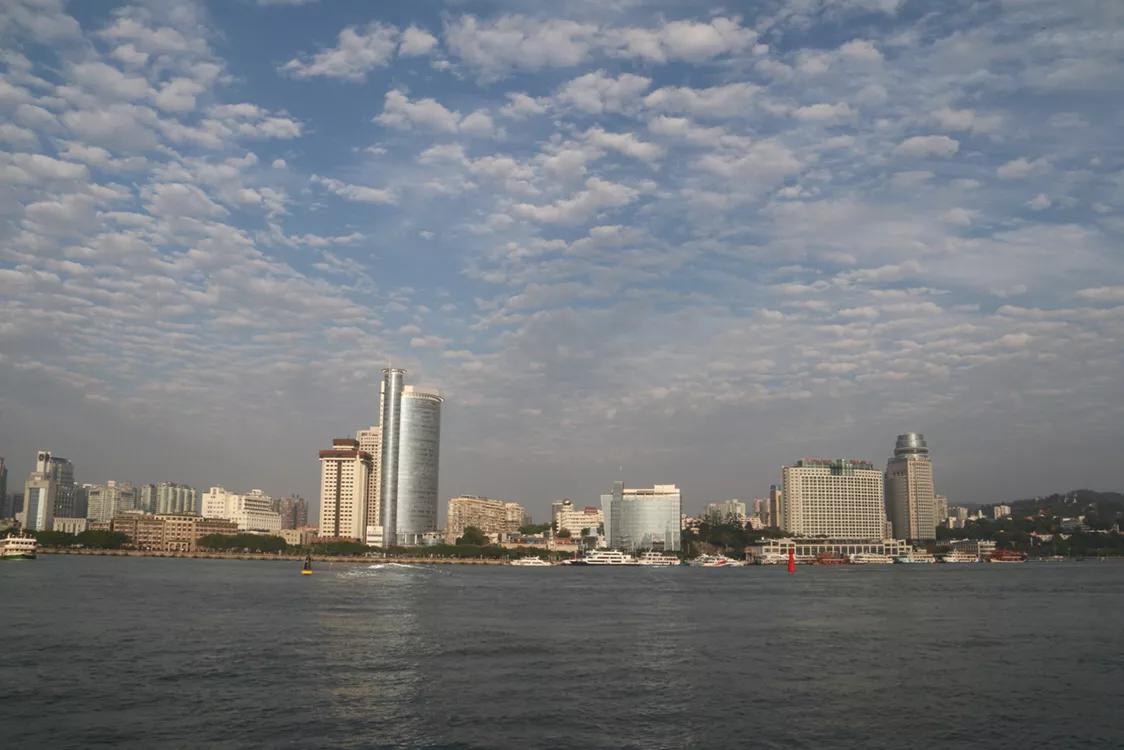 台湾人民隔海看厦门,台湾海峡看得到对岸吗