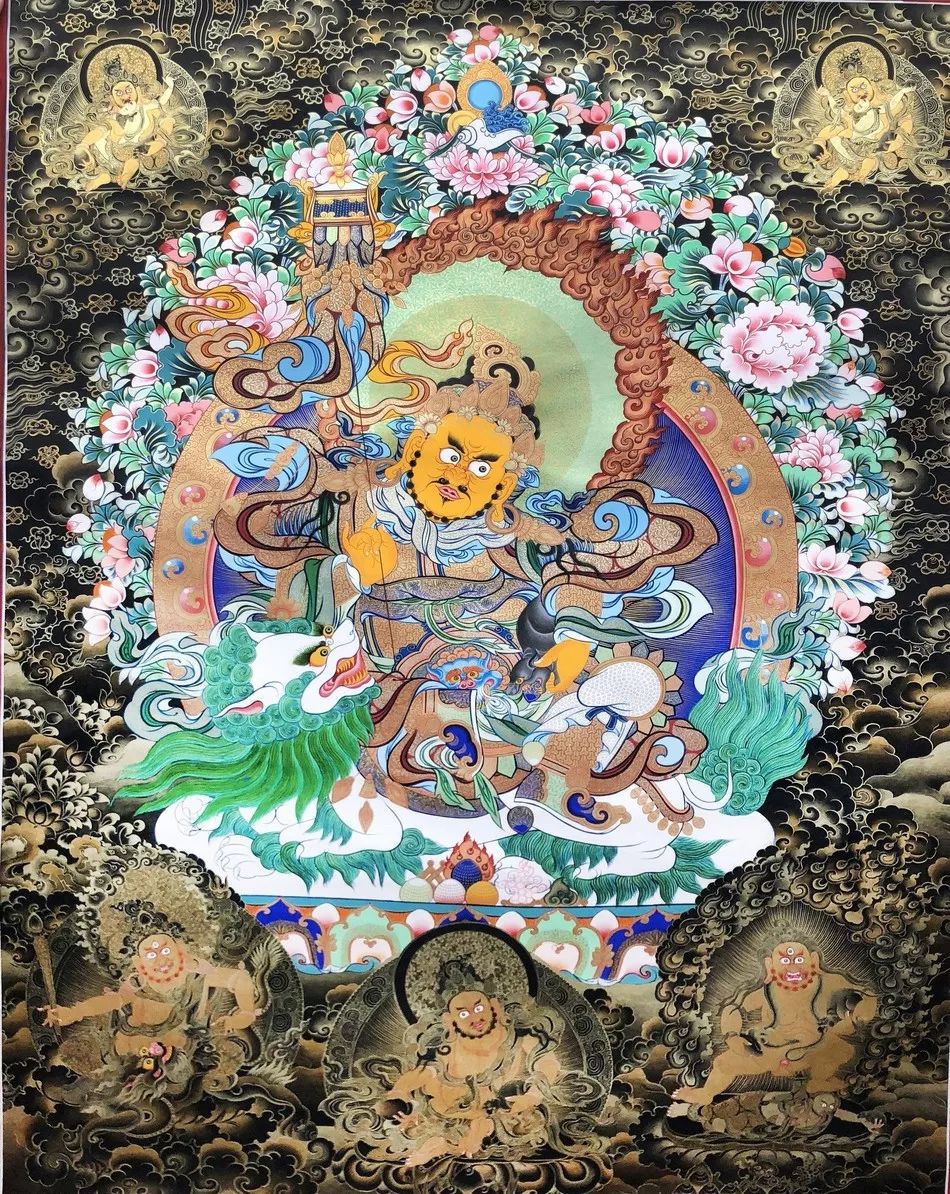 尼泊尔手绘唐卡和西藏唐卡区别,尼泊尔唐卡和藏区唐卡的价格