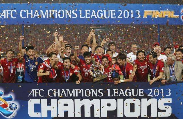 中超广州恒大联赛,中超第一个亚冠