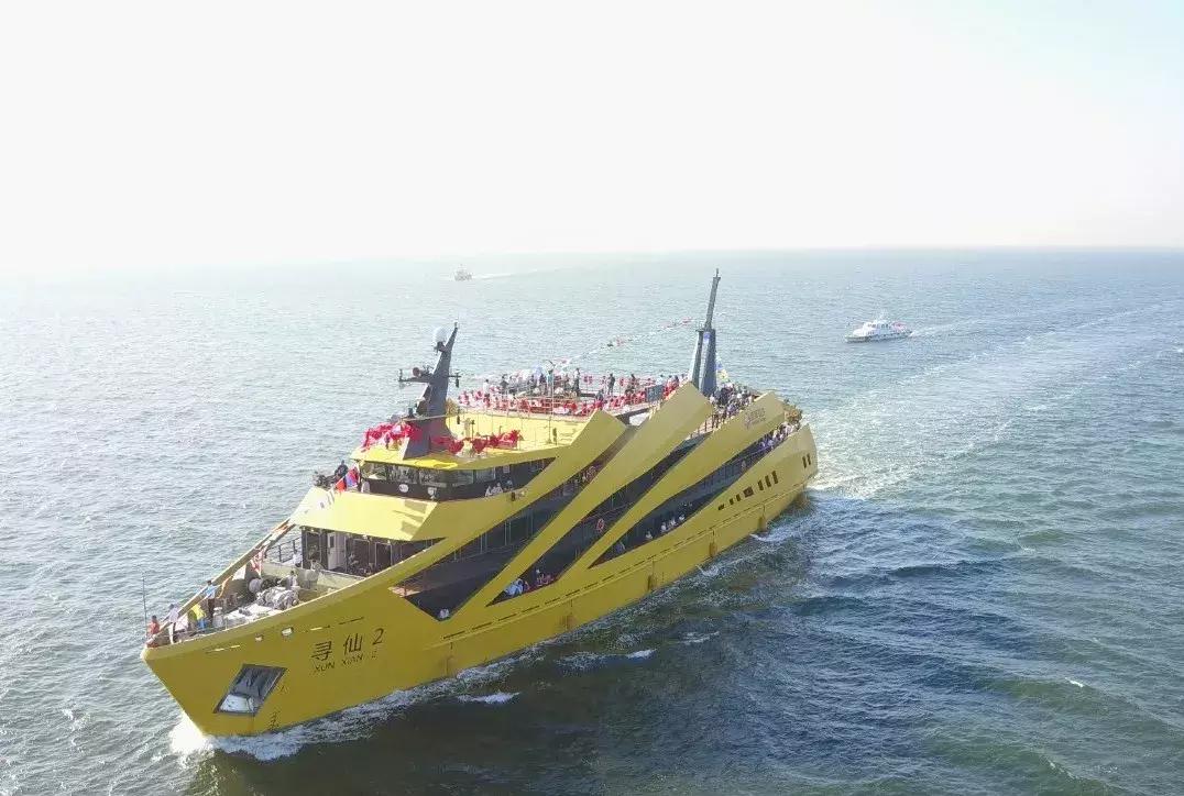 寻仙号游轮起航,寻仙号游船团购