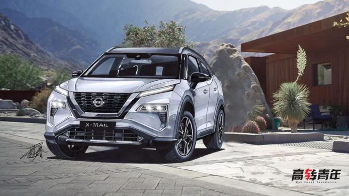 日产全新一代奇骏效果图,全新日产奇骏实车图曝光