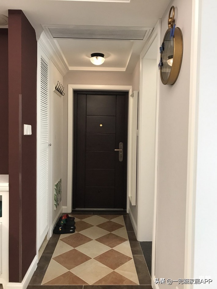 美式风格装修金色,美式风装修69平米