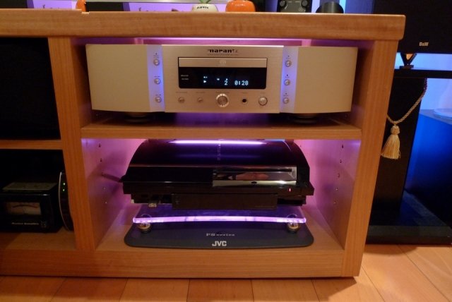 音响初烧也要有HIEND精神，马兰士宝华银线脚垫扩散板统统拿来用