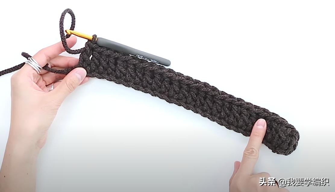 最简单钩编小包包,简单大气手工钩织小巧包