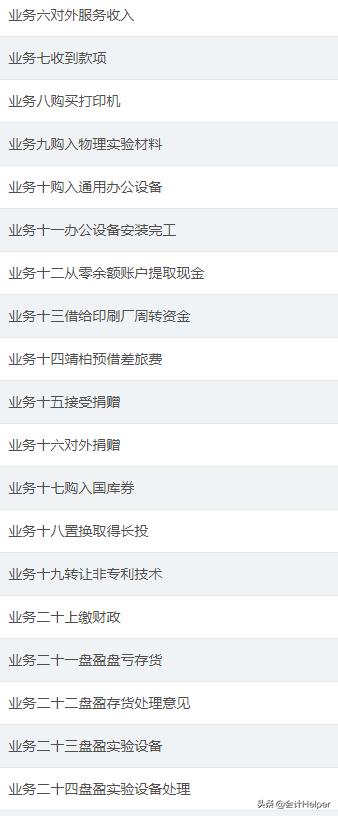 十八种会计分录大全,会计写不完的分录
