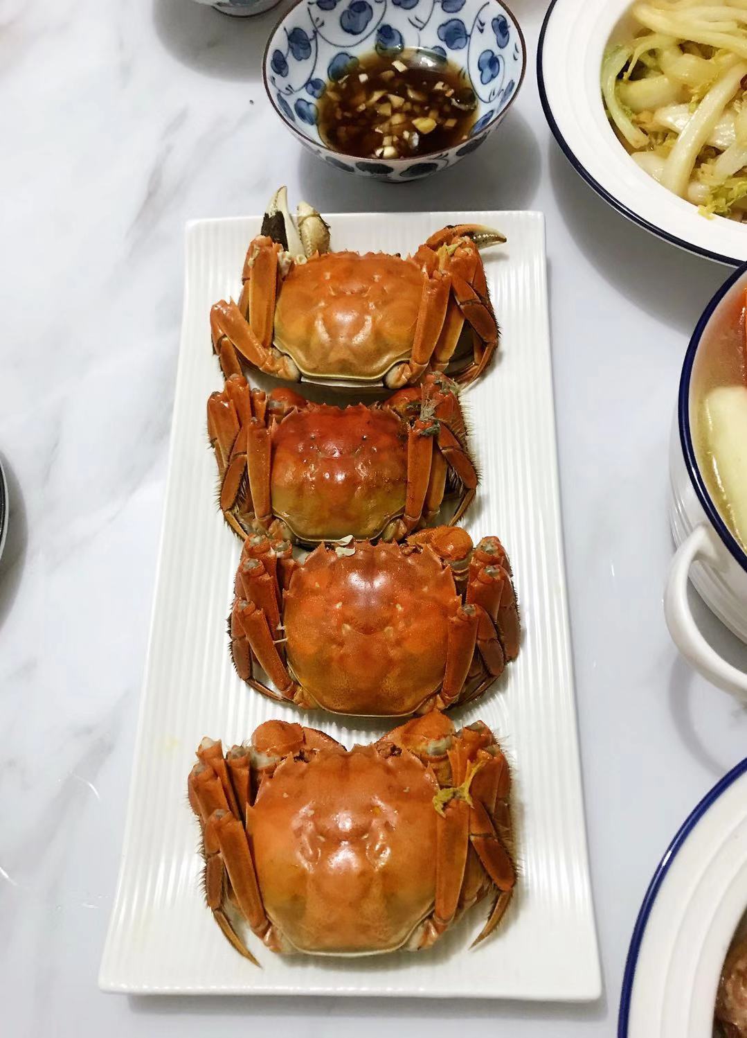 中秋吃什么螃蟹经济实惠,中秋必备的清蒸螃蟹