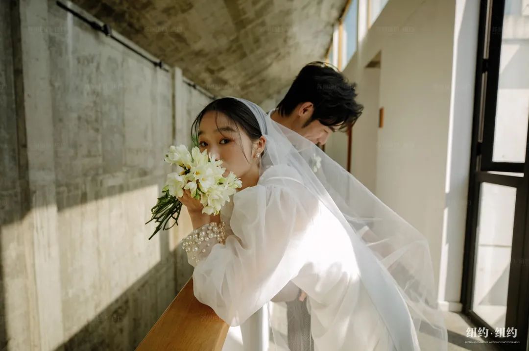 工业风婚纱照,极简冷淡风婚纱照