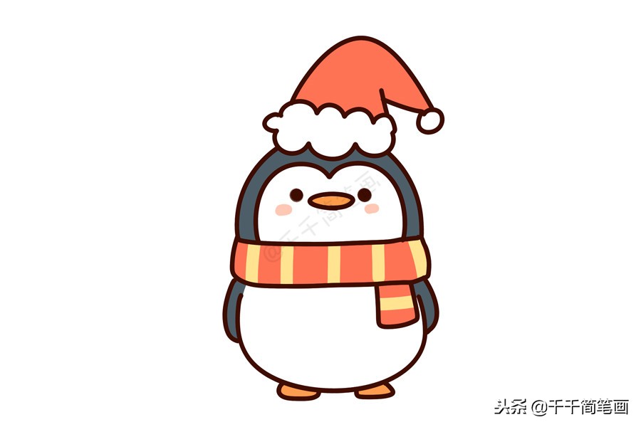 圣诞节简笔画教程图片大全,圣诞节简笔画大全简单又漂亮