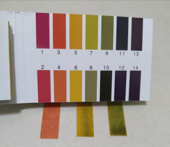 凉白开酸碱测试,腐蚀牙釉质