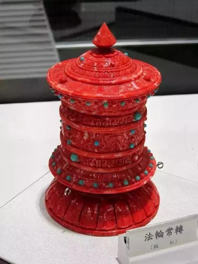 台湾红珊瑚博物馆雕刻作品展,台湾故宫最大的红珊瑚