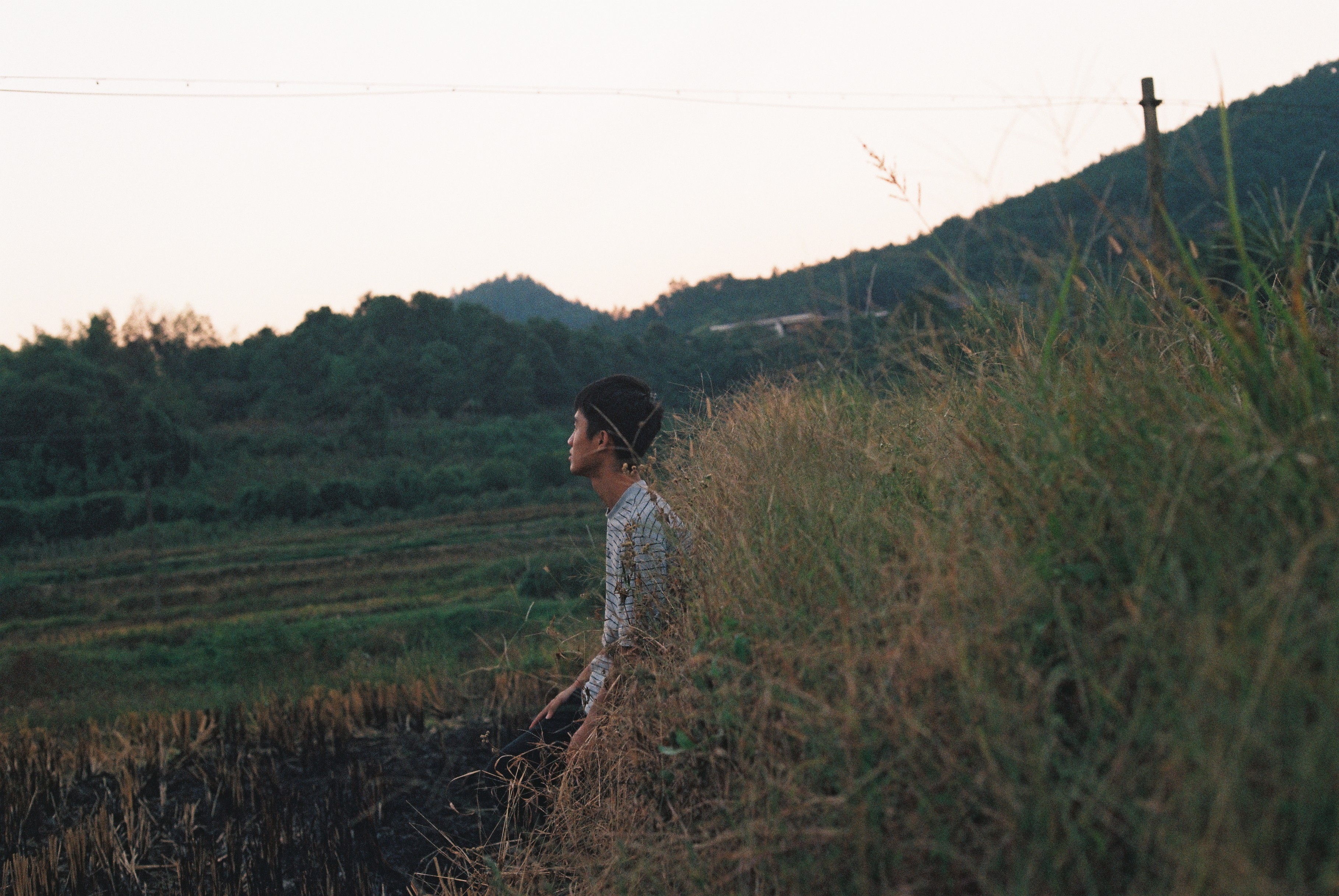 胶片拍出来不晒是什么样子的,日系胶片拍摄过程