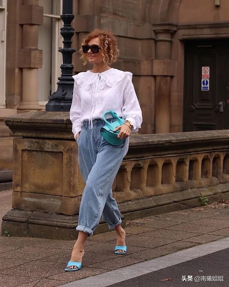 搭九分裤女夏季薄款上衣,穿衣搭配春季女40岁九分裤搭配