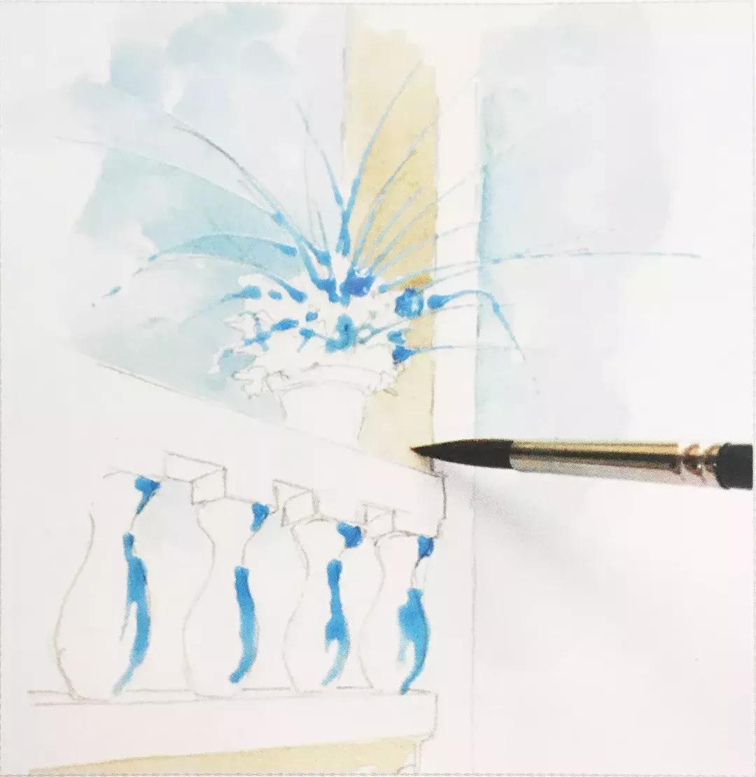 铅笔画画教程风景,田园风景画教程7-12岁四年级