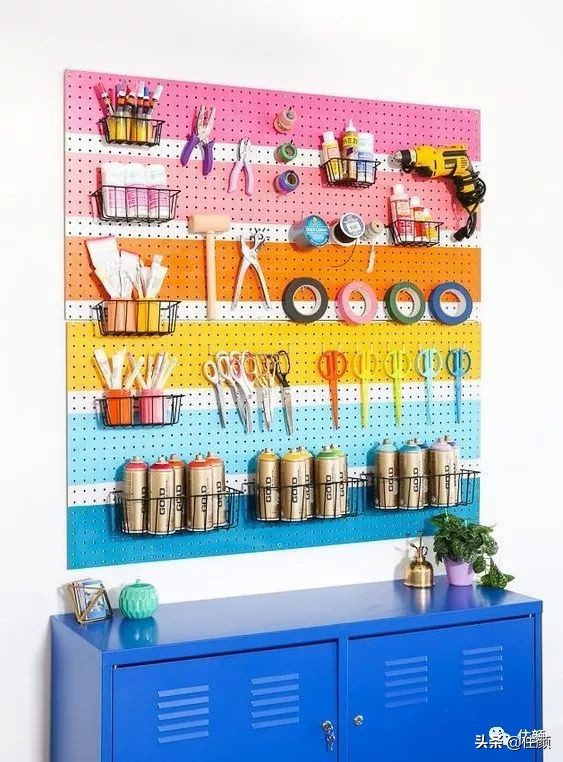 收纳洞洞板,最好的洞洞板收纳神器