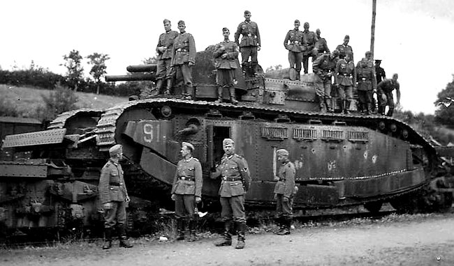 德国一战最强的坦克,德国的闪电战用了什么坦克