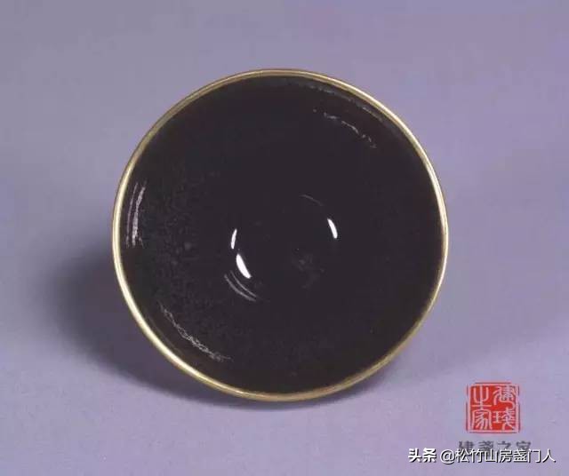 日本收藏的建盏天目曜变,日本国宝级老宋代建盏