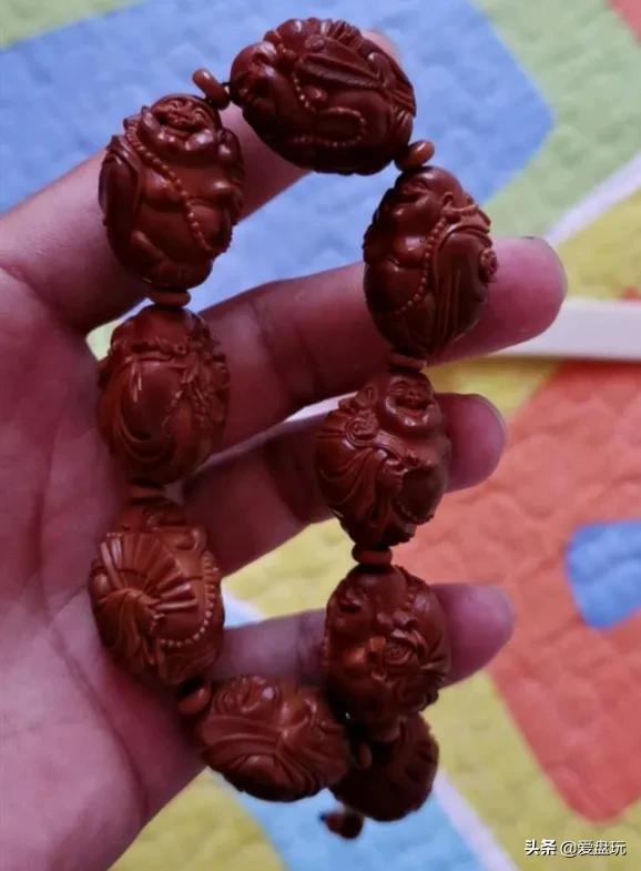 手串多久能盘出玻璃底,老型手串盘红需要多久