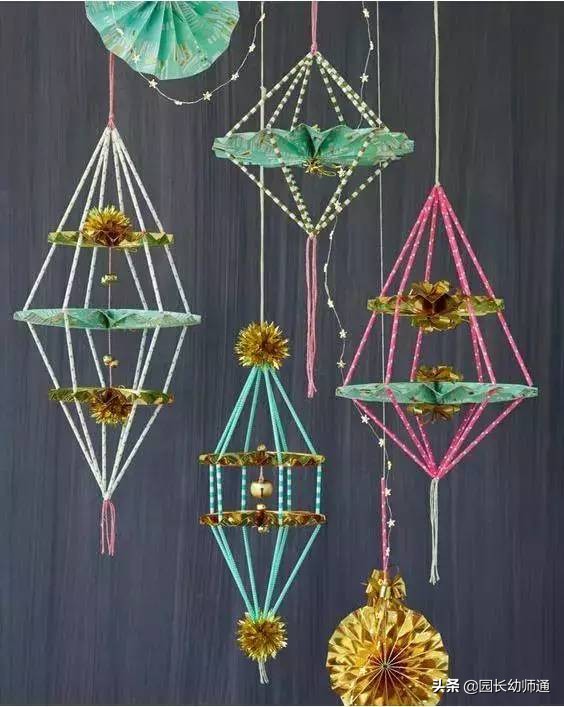 春节吊饰手工幼儿园,春节手工吊饰简单漂亮