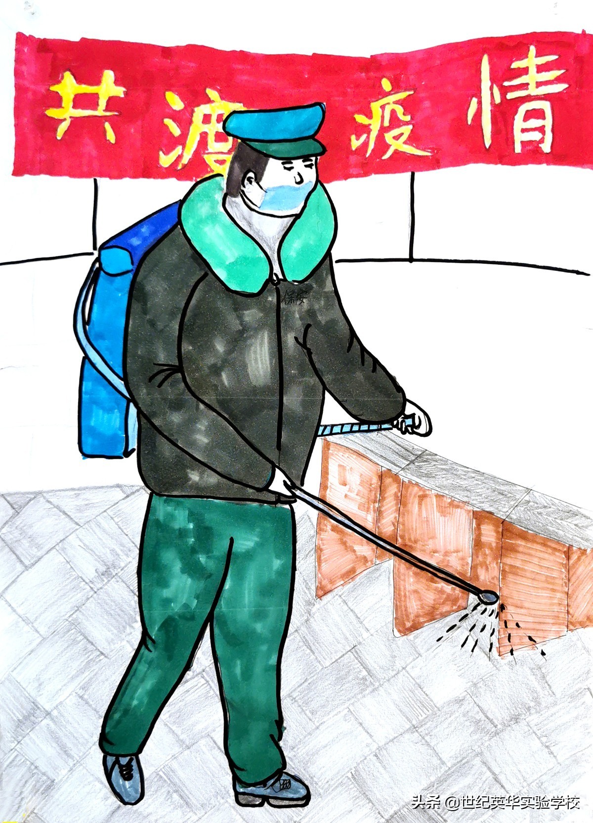 生活中温暖感人的瞬间绘画作品,记录暖人心感人瞬间绘画