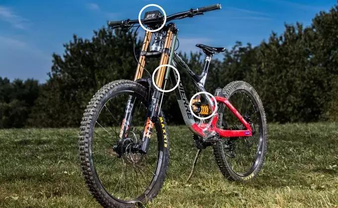 自组山地车如何搭配减震和中轴,byb山地车设置