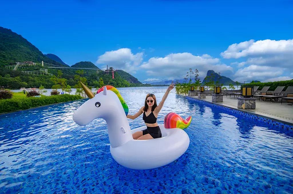 广东旅游景点游乐场玻璃桥,仙女山旅游攻略溶洞