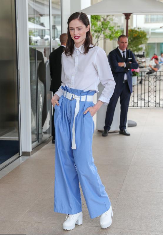 阔腿裤穿出时尚感,阔腿裤要怎么穿才又显瘦又好看