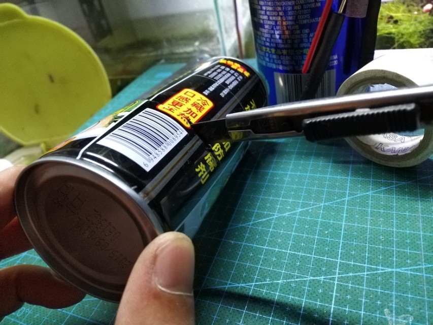 椰子汁罐制作酒精炉,自己制作猛火酒精炉