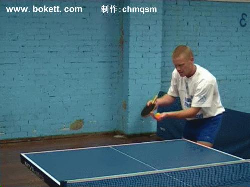 发球绝招教学视频,侧身发球怎么把球发转