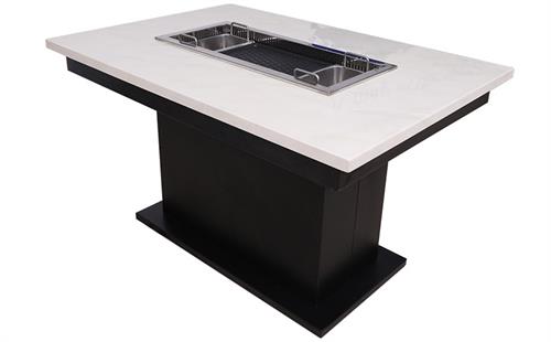 涮烤一体桌多少钱一台,无烟烤涮一体桌多少钱