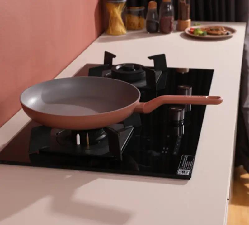 美的一键烹饪燃气灶,燃气灶生活好帮手