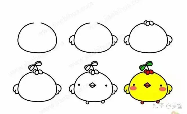 小动物的简笔画怎么画最简单的,画小动物的简笔画教程视频