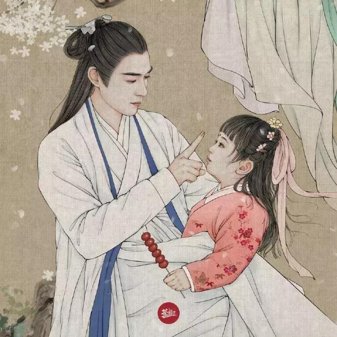 100张绝美古风女手绘简单铅笔,古风6-12岁手绘漫画人物超简单