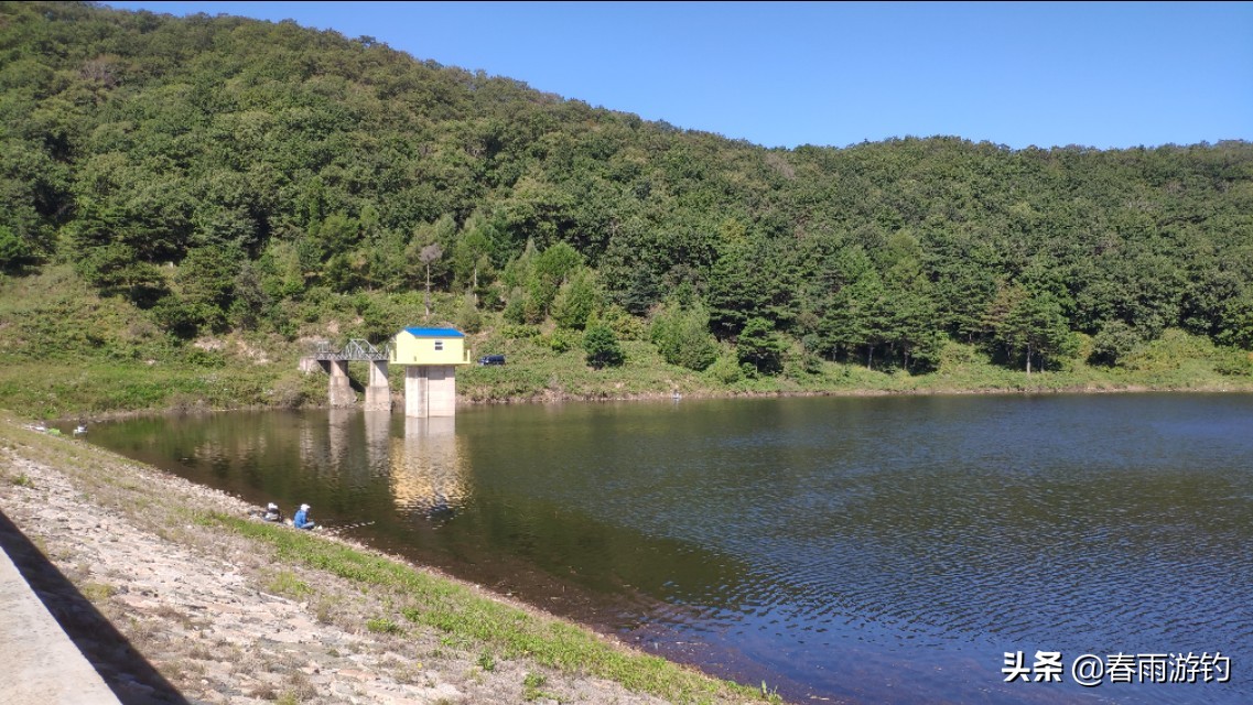 走水无漂竿稍钓法,看竿尖无漂钓法