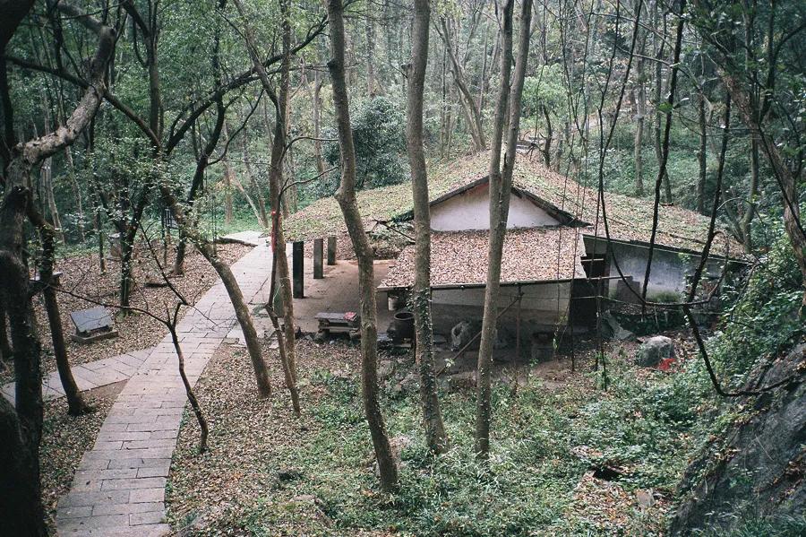 杭州凤凰山爬山最佳路线图,杭州百寿山景区