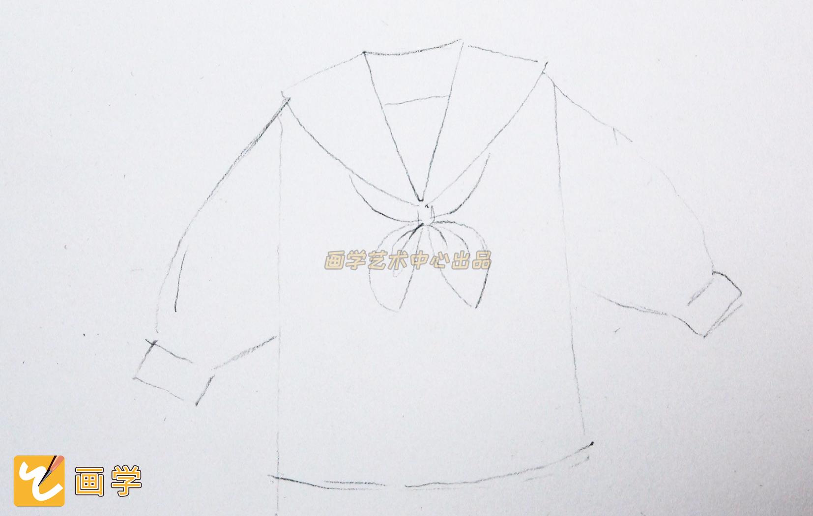 可爱简笔画教程,用马克笔画衣服教程简笔画