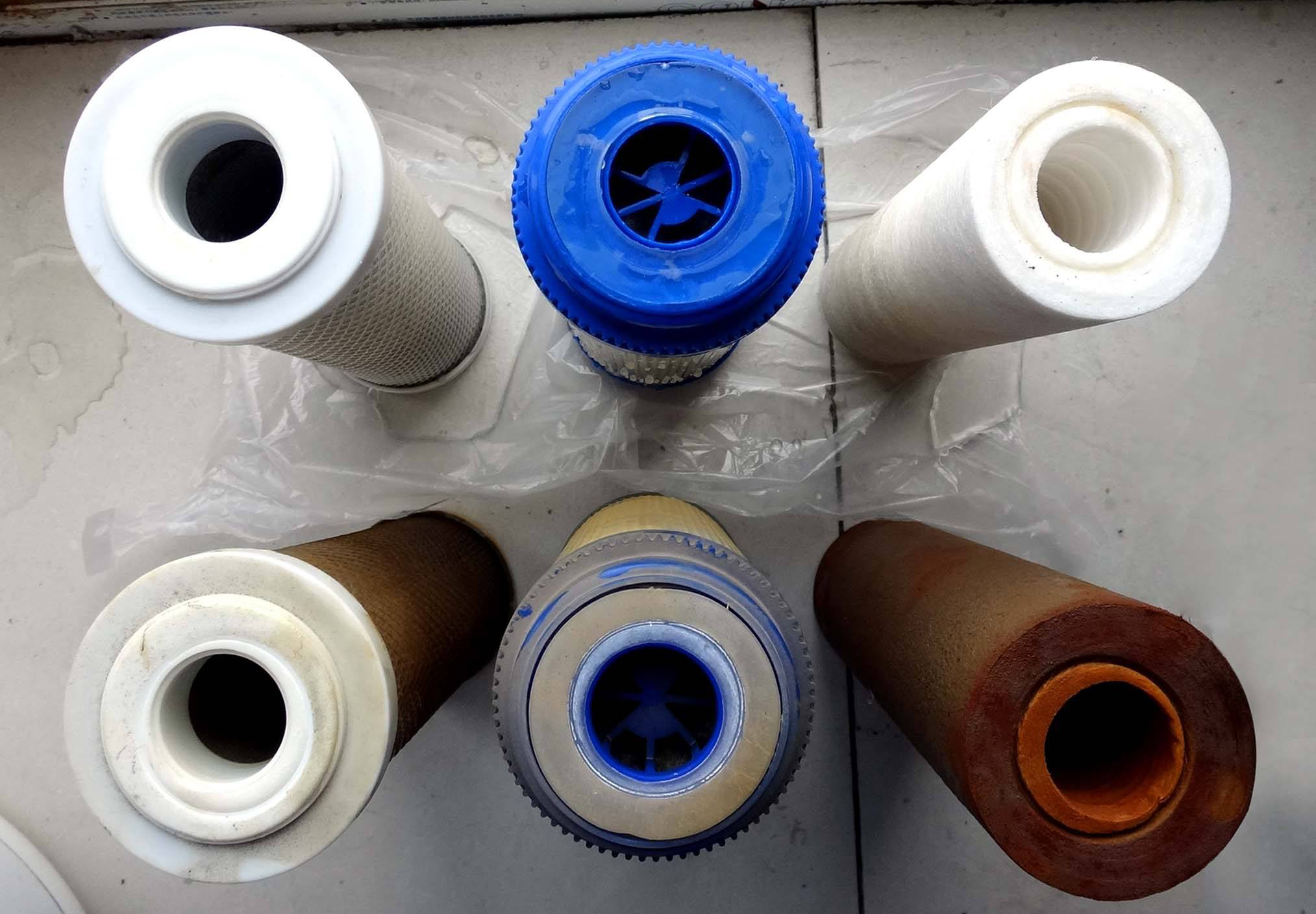 净水器滤芯种类图解,净水器滤芯种类